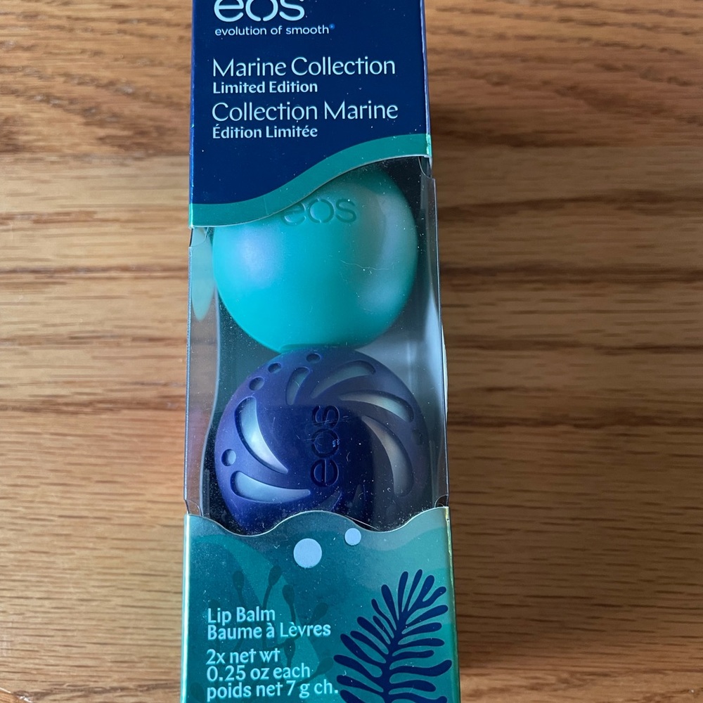 EOS Marine Collection lip balms